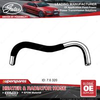 Gates Molded Heater Hose for Toyota Camry ACV40 2.4L 07/2006-09/2011