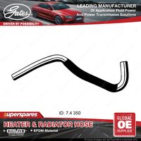 Gates Molded Heater Hose for Toyota Aurion ACV40 2.4L 350mm 03/2006-07/2009