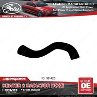 Gates Lower Radiator Curved Hose for Holden Sunbird UC 1.9L 01/79-12/80