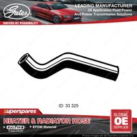 Gates Lower Radiator Curved Hose for Mazda 323 BF E3 B5 1.5L 10/85-10/89