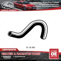 Gates Upper Radiator Curved Hose for Daihatsu Pplause A101 A111 HD-E Manual