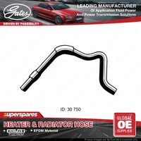 Gates Lower Radiator Curved Hose for Daihatsu Charade G100 G101 G102 1.3L 66KW