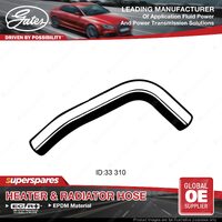 Gates Upper Radiator Hose for Mitsubishi Lancer CC 1.6L 4G92 1992-96