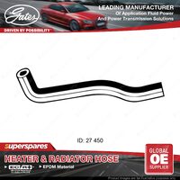 Gates Upper Radiator Curved Hose for Honda Civic EG EH EG 1.5L 1.6L 10/93-11/95