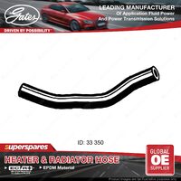 Gates Upper Radiator Curved Hose for Mazda 323 Astina BA KF 2.0L 104 106KW 94-98