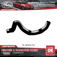 Gates Upper Radiator Curved Hose for Toyota Celica ZZT231 Automatic 1.8L 99-06