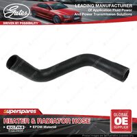 Gates Upper Radiator Hose for Citroen C3 KFV Petrol 1.4L 54kW TU3A TU3JP 02-09