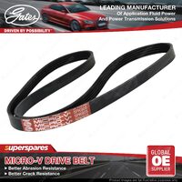 Gates A/C Micro-V Drive Belt for BMW 5 Series 520i 523i 528i E39 728i E38 Z3 E36