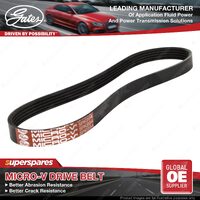 Gates Alternator Micro-V Belt for Toyota Carina II ST171 Corona ST171 2.0L 89KW