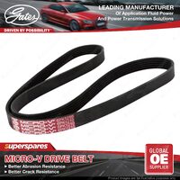 Gates Alternator Micro-V Belt for Opel Astra 08 GTC P10 1.4L Length 1210mm