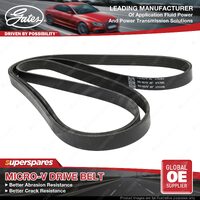 Gates Alternator Micro-V Drive Belt for Buick Le Sabre H Park Avenue 4CU69