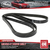 Gates Alternator Micro-V Drive Belt for Audi Q7 3.0L 245KW 05/2010-08/2015