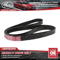 Gates Alternator Micro-V Belt for Renault Trafic II EL FL 2.0L 66KW 84KW 2000mm