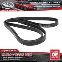 Gates Alternator Micro-V Drive Belt for Dodge Nitro KA 2.8L 130kW Diesel 06-12