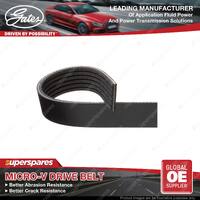 Gates Micro-V Drive Belt for Land Rover Range Rover Sport L320 4.2L 4.4L