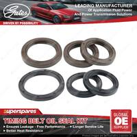 Gates Timing Belt Oil Seal Kit for Mazda 323 Astina 323 Protege BA Mx-5 NA NB