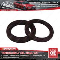 Gates Timing Belt Oil Seal Kit for MG ZS ZT 180 190 2.5L 118KW 130KW 140KW