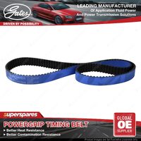 Gates Camsht Powergrip Timing Belt for Toyota Cressida MX83 3.0L 142KW T237R