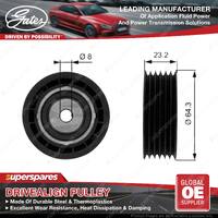 Gates DriveAlign Alternator Idler Pulley for Saab 9-5 YS3E 900 2.0L 2.3L 93-09