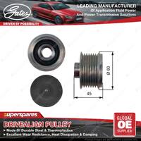 Gates Overrunning Alternator Pulley for Subaru Forester SH SJ Outback BR BS 2.0L