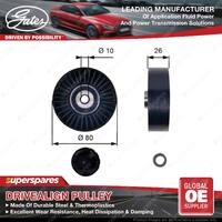 Gates Alternator Idler Pulley for Fiat Multipla 186AXG1A 1.9L 04/02-06/10