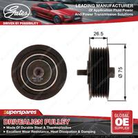 Gates Alternator Idler Pulley for Audi A1 8X1 8XA 1.4L 136KW 11/11-04/15