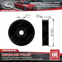 Gates Idler Pulley for Ford Fairmont Falcon EB ED EF EL XH LTD DC DF DL