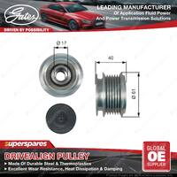 Gates Overrunning Alternator Pulley for Mitsubishi Grandis NA8W 2.0L 02/07-03/10