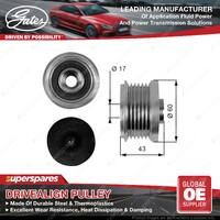 Gates Overrunning Alternator Pulley for Volvo S40 644 V40 645 1.8L 1.9L 2.0L