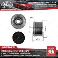 Gates Overrunning Alternator Pulley for Nissan Navara D22 Patrol Y61 TY61 GR GU