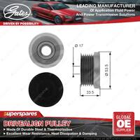 Gates Overrunning Alternator Pulley for BMW 1 E82 E87 E88 630i E63 E64 X1 X3 X5