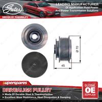 Gates Overrunning Alternator Pulley for Audi A4 8E 8H A6 4F 2.4L 2.8L 3.2L