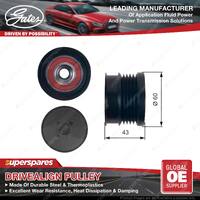 Gates Overrunning Alternator Pulley for Alfa Romeo 159 Giulietta Spider Brera