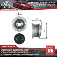 Gates DriveAlign Overrunning Alternator Pulley for Holden Cruze JG JH 2.0L 09-12