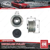 Gates Overrunning Alt Pulley for Hyundai ix35 LM EL SantaFe Palisade Staria Load