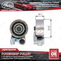 Gates Camshaft Tensioner Pulley for Toyota Coaster B4 B5 4.2L 96KW 02/93-10/03