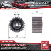 Gates Lower PowerGrip Cam Guide Pulley for Subaru Liberty BL 2.5L 121KW 03-07