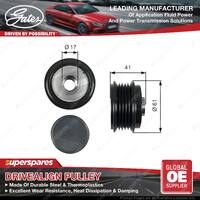 Gates Overrunning Alternator Pulley for Kia Sportage SL 1.7L 85kW FWD Diesel