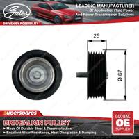 Gates Left Alternator Idler Pulley for Mercedes Benz GLS 500 63 AMG X166 15-19