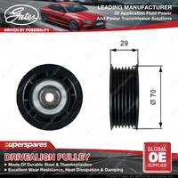 Gates Right Alternator Idler Pulley for Mitsubishi Pajero NS Triton ML 3.5 3.8L