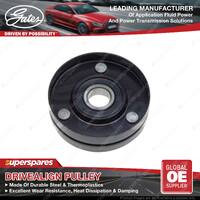 Gates Alternator Idler Pulley for Volkswagen Touareg 7L6 4.2L 257kW 4WD Petrol