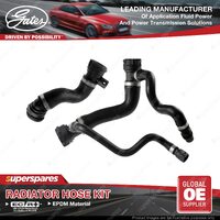 Gates Radiator Hose Kit for BMW 525i 530i E60 E61 2.5L 3.0L Petrol 04-10 Auto