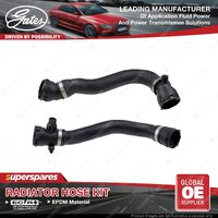 Gates Radiator Hose Kit for BMW X3 X4 20i 28i F25 F26 2.0L 135kW 180kW 2011-2018