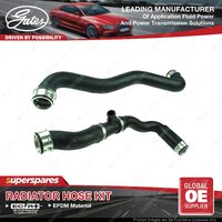 Gates Radiator Hose Kit for Mercedes Benz C180 C200 1.6L 1.8L 115kW 135kW 07-14