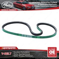 Gates Alternator & Fan V Belt Drive Belt for Isuzu Elf NKR66 4.3L 90kW 99-03