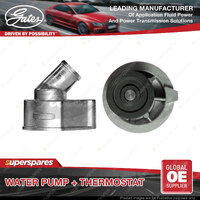 Gates Water Pump + Thermostat Kit for Daewoo Lacetti Leganza Nubira Rezzo Tacuma