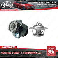 Gates Water Pump + Thermostat Kit for Dodge Avenger CB6 Caliber PM Journey JC