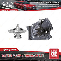 Gates Water Pump + Thermostat Kit for Ford Festiva WF 1.3 1.5L 47kW 56kW 98-01