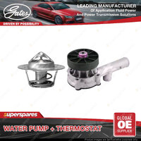 Gates Water Pump + Thermostat Kit for Ford Falcon Fairlane Fairmont LTD AU 4.0L