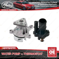 Gates Water Pump + Thermostat Kit for Ford Escape ZB ZC Focus LW Ranger PX